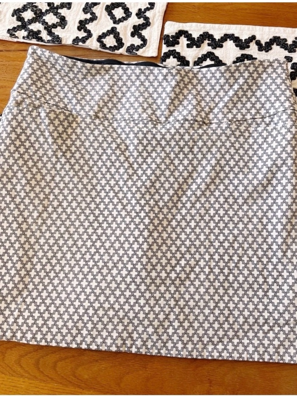 SC & Co Patterned Athletic Skort preppy golf tennis womens XL built in shorts